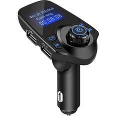 FM Transmitters Aramox FM Transmitter USB Charger T11