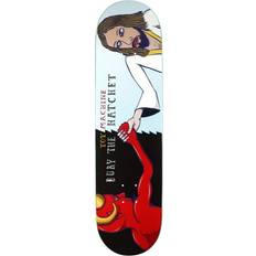 Decks Toy Machine Bury The Hatchet 8.25 Symmetrical Shape Skateboard Deck 8.25