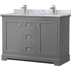 Vanity Units for Double Basins Wyndham Collection Avery (WCV232348DKGCMUNSMXX)