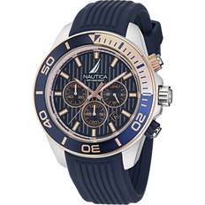 Nautica Men Wrist Watches Nautica One Silicone Chronograph