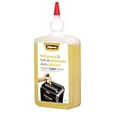 Trituradoras Fellowes Aceite lubricante para destructoras trituradoras de papel, Amarillo, 350 ml