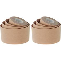 Tlily 2X Sport Kinesiology Athletic Tape-Sports Injury Tape for Knee,Joint,Muscle Support-Adhesive Kinetic Tape Skin Color