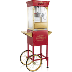 Olde Midway Movie Theater-Style Popcorn Machine Cart