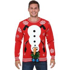 Pull de Noël Pulls Adult Snowman Balls Christmas Sweater