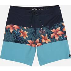 Polyester Swimming Trunks Billabong Tribong Pro 18" Boardshorts for Men Blue