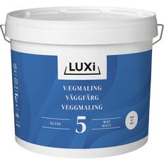 Luxi Målarfärg Luxi Strukturfärg Vit 4.5 L Väggfärg Vit