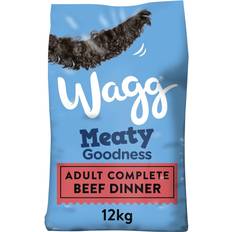 Dogs - Dry Food Pets Wagg Meaty Goodness Adult Dog Food with Beef Veg & Gravy 12kg