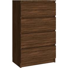 VidaXL Byråer vidaXL 815077 Brown Oak Byrå 60x98.5cm