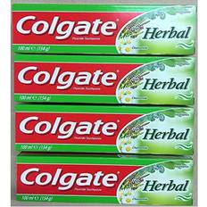 Dental Care Colgate Herbal Toothpaste Multipack of 4 Pack With Eucalyptus, Myrrh, Tooth Paste Gel