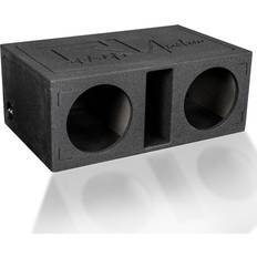 10 inch subwoofer box Alpine Dual 10" Ported Subwoofer Box