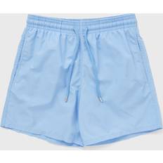 Vilebrequin Men Swim Trunks Solid Swimming Trunk Moorea Blue