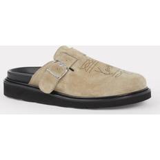 Kenzo Hjemmesko & Sandaler Kenzo Læder Mules med Justerbare Spænder - Sort