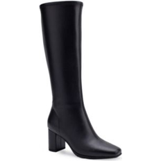 Aerosoles Women's Micah Tall Boots Black Faux Leather