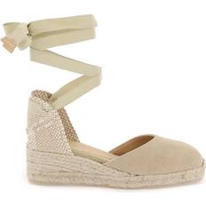 38 - Unisex Espadrillos Castañer Bomuld Carina Bomuld - Beige