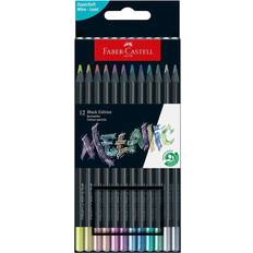 Faber-Castell Färgpenna Black Edition Metallic 12 st