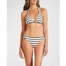 Bikinis Vilebrequin Stripes Jersey Bikini Bottoms