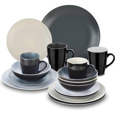 Non-Slip Dinner Sets Vancasso Lento Matte Multicolored Dinner Set 16pcs