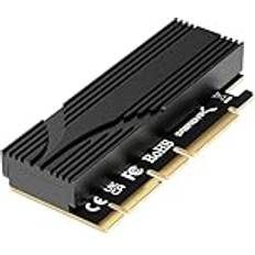 Sabrent NVMe M.2 SSD to PCIe Adapter Card with Aluminum Heatsink EC-TFPE