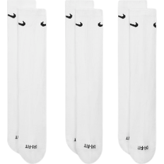 Nike Everyday Plus Cushioned Training Crew Socks 3-pack - White/Black