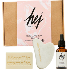 Rullo per la pelle / Massaggio viso Scatole regalo e Set Hej Organic Skin Love Box + Gua Sha Set