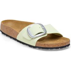 51 ½ - Grün Sandalen Birkenstock Madrid Big Buckle Nubuck Leather - Faded Lime