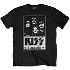 Kiss Unisex TShirt: Tonight Large Clothing