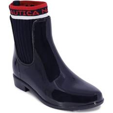 Textile Rain Boots Nautica Womens Loytan Ankle Wellies Rain Boots