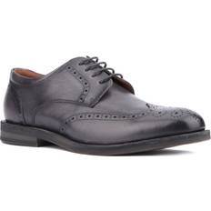 Gray - Men Derby Vintage Foundry Co Irwin Wingtip Derby in Dark Grey