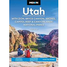 Utah: With Zion, Bryce Canyon, Arches, Capitol Reef & Bog, Hæftet, Engelsk