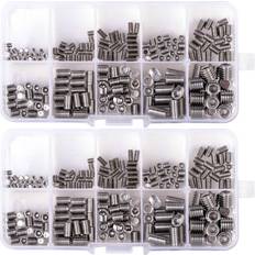 Tlily 304 Stainless Steel Grub Screws Hex Screw Kit