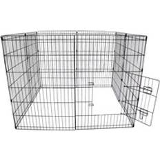 Oypla Folding Pet Run Play Pen Enclosure