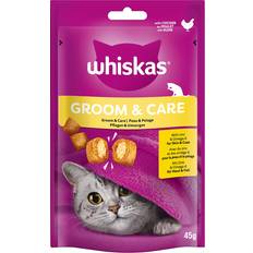Whiskas Cats - Treats Pets Whiskas 45g Groom & Care Chicken Cat Treats