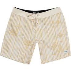 Yellow Swimming Trunks Rhythm Lily Stripe Swim Trunk in Mustard. 32, 34, 36