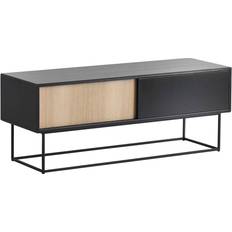 Plywoods Benches Woud Virka Black/Oak TV Bench 120x47cm