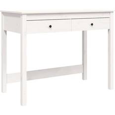 vidaXL 824644 White Bureau d'écriture 50x100cm