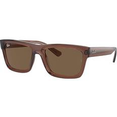 Ray-Ban Warren Asian Fit Men's Sunglasses - Transparent Brown