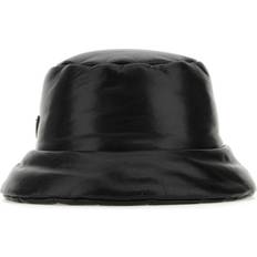 Bekleidung Prada Black Nappa Leather Padded Hat