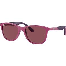 Barn - Polariserande Solglasögon Ray-Ban RB9077S KIDS BIO-BASED Mörkrosa