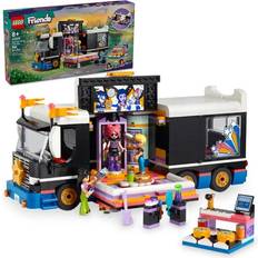 Music Building Games LEGO Friends Pop Star Music Tour Bus Set 42619