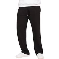 Casual Classics Blended Core Ringspun Cotton Relaxed Fit Jogging Bottoms Black