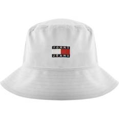 Blanco Sombreros Tommy Jeans Sombrero Flag Bucket Hat - White