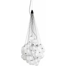 Luceplan Ceiling Lamps Luceplan Stochastic LED Multi-light Pendant Lamp