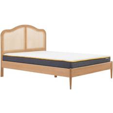 190cm Bed Frames Birlea Rattan Double Bed Leonie 143x198cm