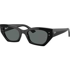 Ray-Ban Zena Asian Fit Polarized Sunglasses - Black