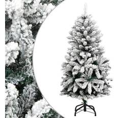 vidaXL Kunstigt Juletræ Med Sne 120 cm Hængslet