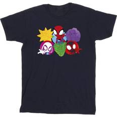 Clothing Marvel Spidey And His Amazing Friends Faces T-Shirt Navy