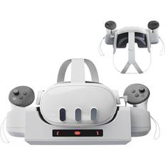 Charging Dock Station for Oculus/Meta Quest 3,Headset and Controller Charging Dock Station Stand for Quest 3 Accessories