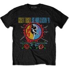 Guns N' Roses Use Your Illusion Circle T Shirt Black