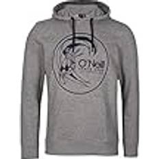 O'Neill Circle Surfer Hoody Kapuzenpullover Sweatshirt Freizeit und Sport, Grau, Silver Melee