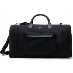 Emporio Armani Black ASV Recycled Nylon Weekend Bag BLACK UNI